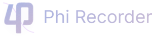 Phi Recorder Logo